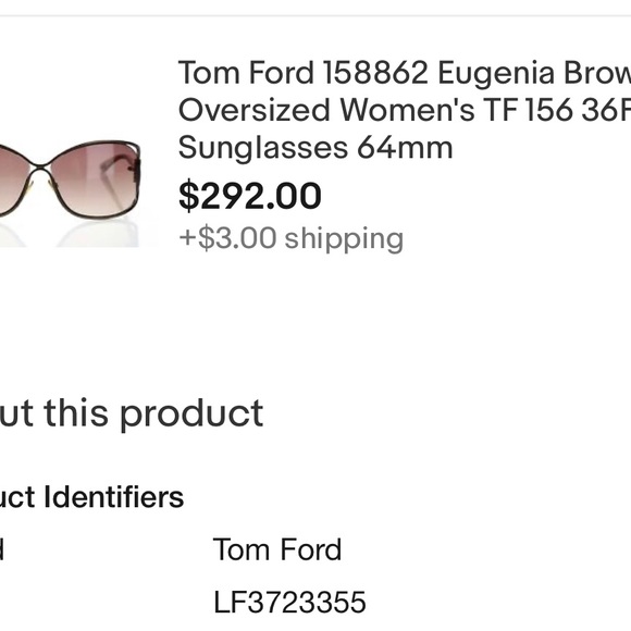 Tom Ford sunglasses - Picture 6 of 6